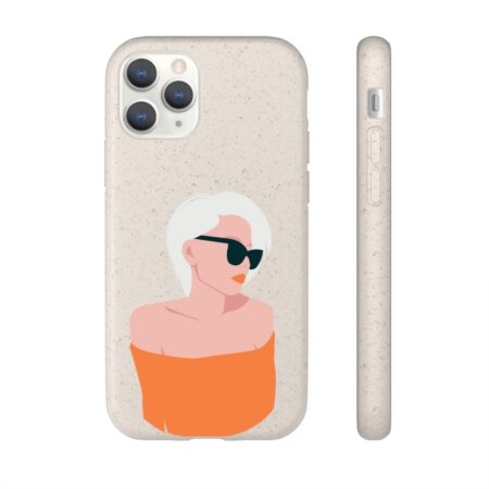 White Hair iPhone Case