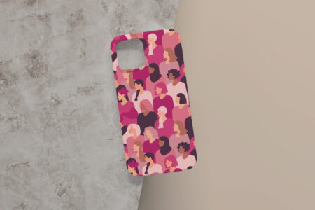 Fashionable Woman iPhone Case
