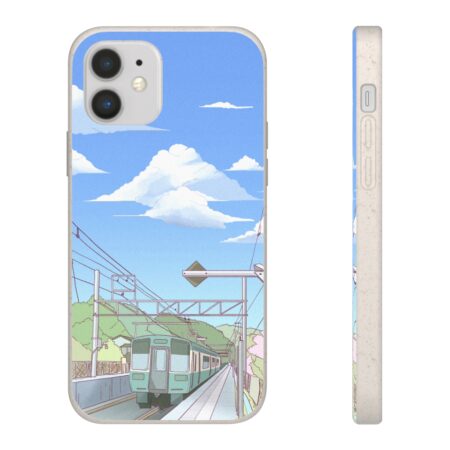 Anime Train Biodegradable iPhone Case