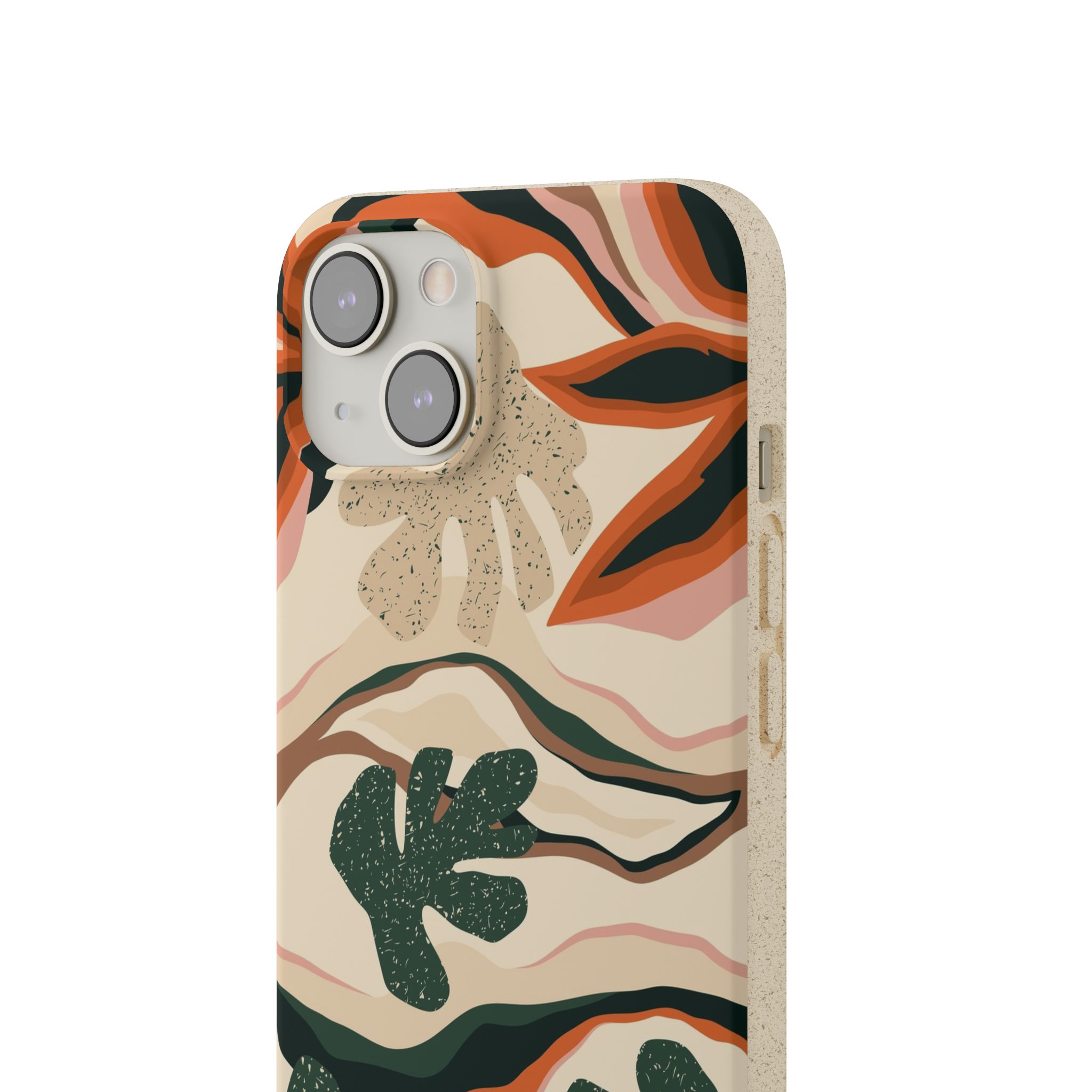 Terra Flow Leaves iPhone Case 16 Terra Flow Leaves iPhone Case - Image 16