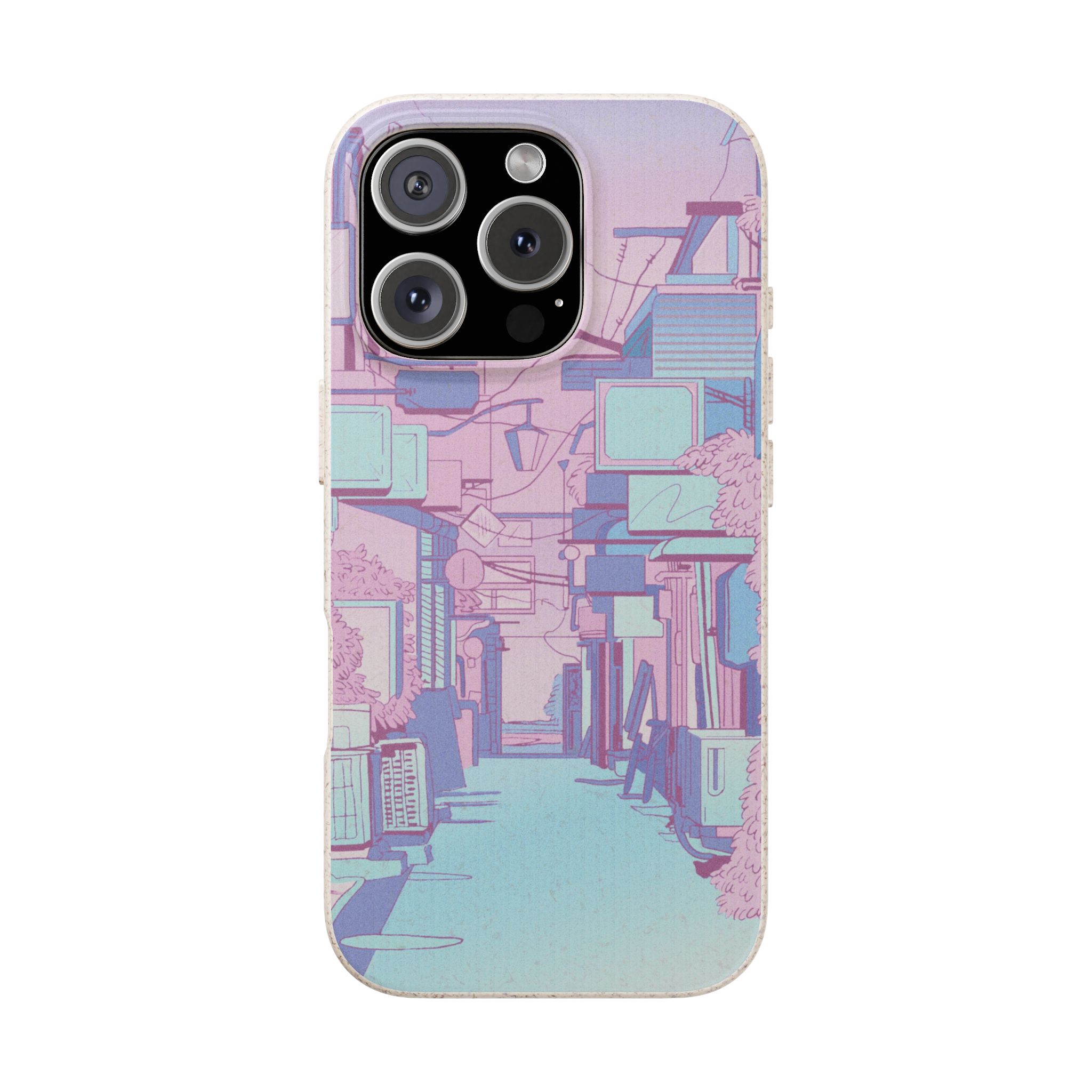 Anime District iPhone Case 3 Anime District iPhone Case - Image 3